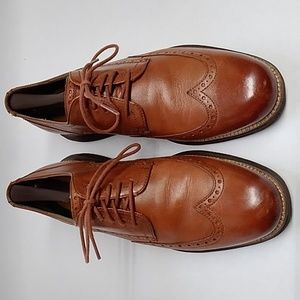 Used men's Cole Haan Original Grand Wingtip Oxfords. Size 10.5M.